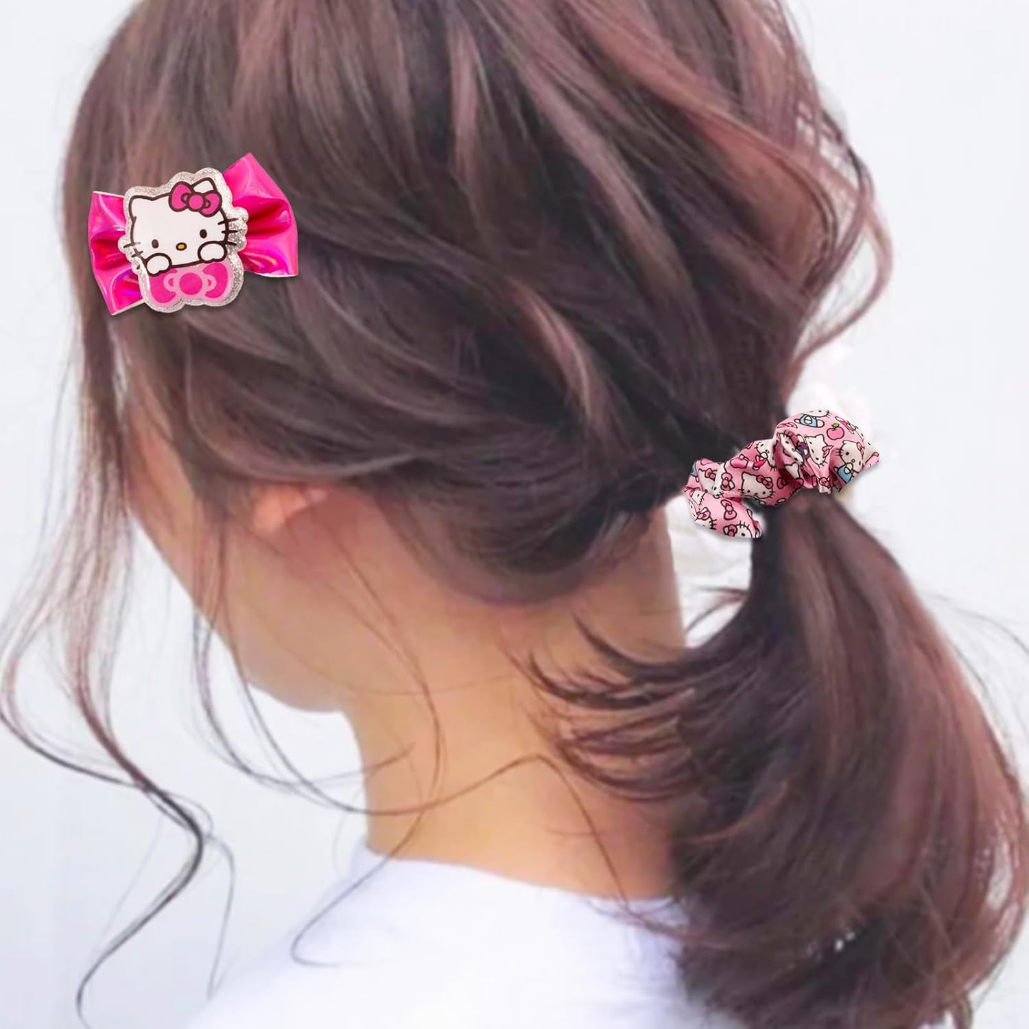 Hair Accessories Set for Kids - Bundle with  Hair Scrunchie, Hair Bows, Stickers, and More |  Accessories for Girls